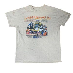 Japanese LED ZEPPELIN T Shirt Tee Size Medium